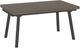 Amisco Customizable Lewis 90" Rectangular Extendable Table with 1" White Oak Veneer Top and 2 Leaves-0