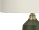 Monarch Specialties Inc. 26"H Green Ceramic Table Lamp-2