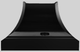 Vent-A-Hood® Designer Series 48" Black Wall Mounted Range Hood-2