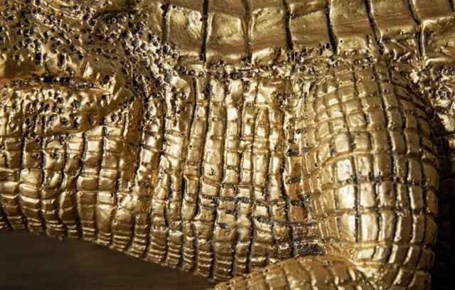 Signature Design by Ashley® Lauretman Antique Gold Sculpture-3