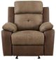 Homelegance® Glendale Brown Manual Glider Recliner-2