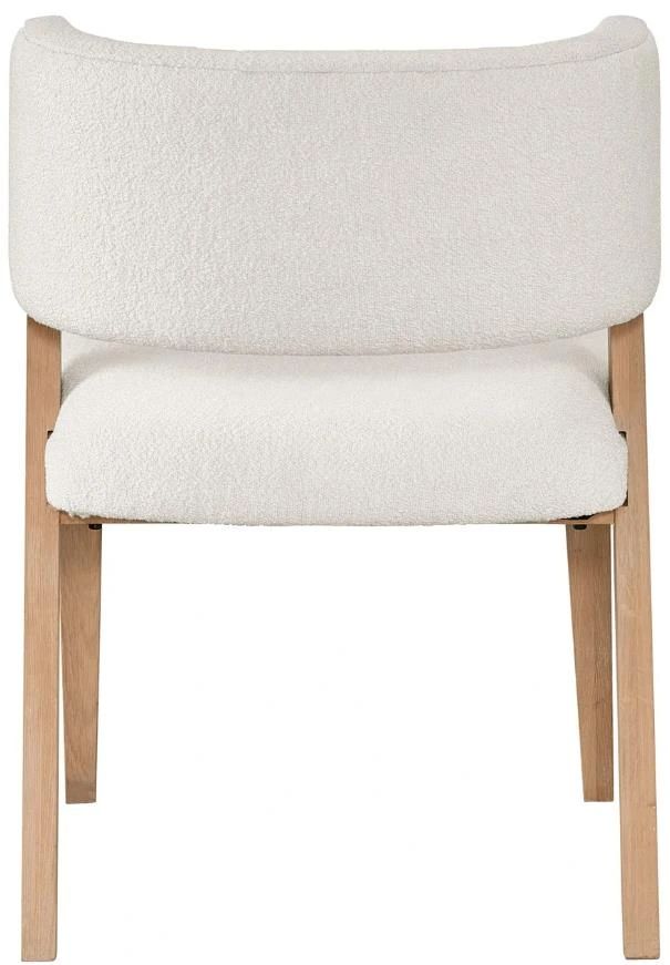 Universal Explore Home™ Modern Nomad Prier Canberra Ivory/White Oak Side Chair-3