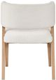 Universal Explore Home™ Modern Nomad Prier Canberra Ivory/White Oak Side Chair-3
