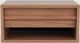EQ3 Marcel Walnut Open Shelf Floating Nightstand-1