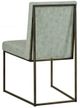 Fairfield® Customizable Ian Dining Side Chair with Bronze Leg-3