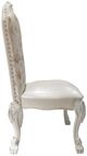 ACME Furniture Dresden 2-Piece Bone White/White Side Chair Set-4