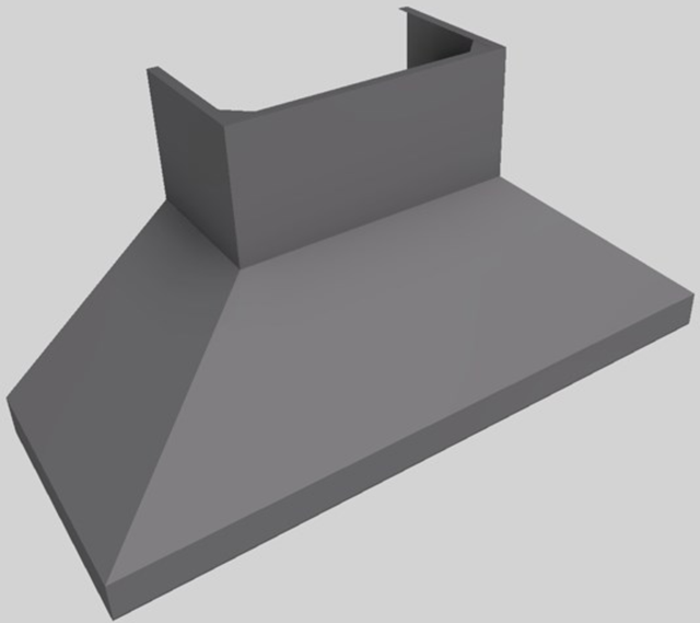 Vent-A-Hood® 60" Gunsmoke Wall Mounted Range Hood-3