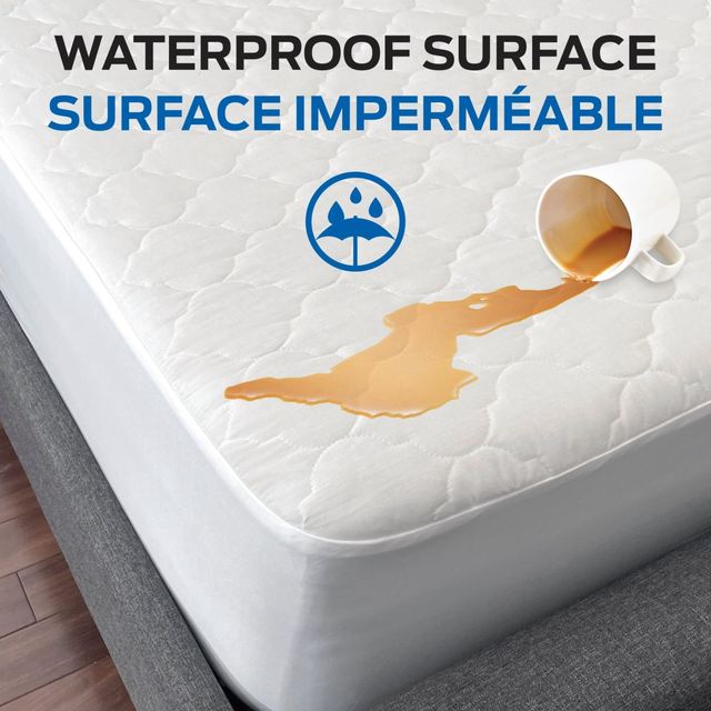 Comerco® Luxurious Quilted King Mattress Protector Set + 2 Pillow Protectors-1