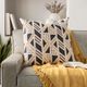 Surya Binga Beige 20"x20" Toss Pillow with Down Insert-4