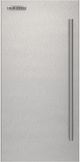 Sub-Zero 15" Stainless Steel Door Panel - Tubular Handle - Left Hinge-0