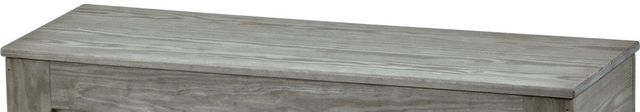 Crate Designs™ Furniture Storm Wood Lacquer Top Storage Bench-1