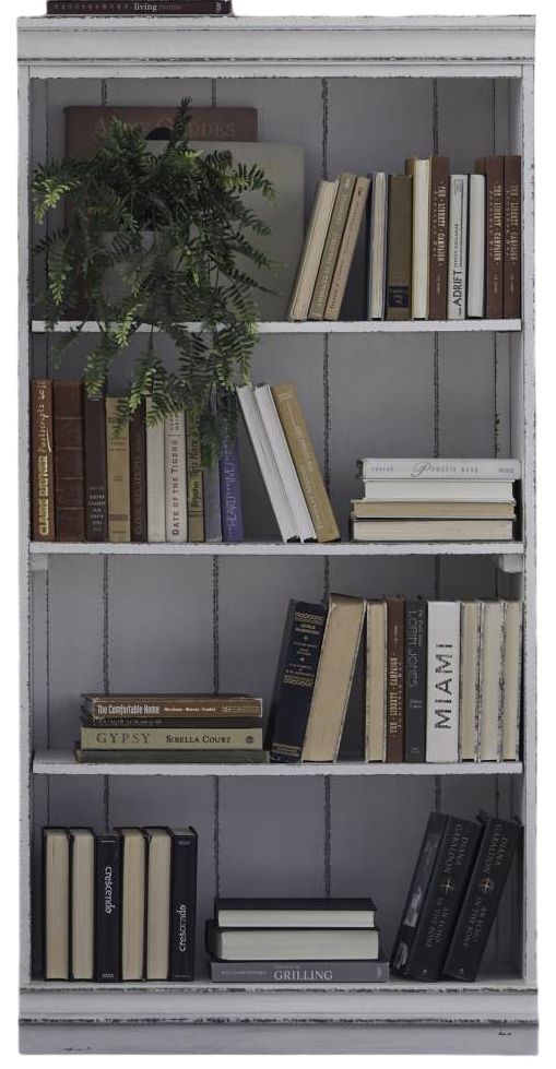 Liberty Furniture Magnolia Manor White 60" Bookcase