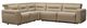 Elran Customizable Hudson 5-Piece Power Reclining Sectional-0