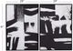 Bassett Mirror Black and White Canvas 2-Piece Wall Art Set-2