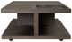 Flexsteel® Athens Brown Coffee Table with Casters-2