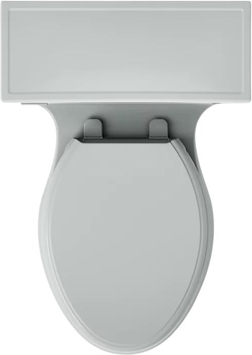KOHLER® Memoirs® Stately Ice Gray 1-Piece Compact Elongated Toilet with Skirted Trapway, 1.28 Gpf-4