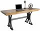 Martin Furniture Toulouse Black/Brown 72" Writing Desk-0