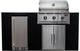 Coyote® KEY 6' Black Outdoor Kitchen Island-0