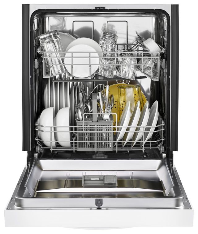 Whirlpool® 24" White Built In Dishwasher-3