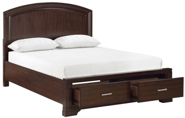 Homelegance® Hudson Cherry Eastern King Platform Storage Bed-3