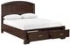 Homelegance® Hudson Cherry Eastern King Platform Storage Bed-3