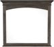 Mazin Furniture Motsinger Wire-Brushed Rustic Brown Mirror-0