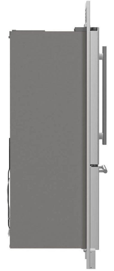 FORNO® 34 in. 17.5 Cu. Ft. Stainless Steel French Door Refrigerator-3