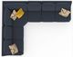 Jackson Furniture Foley 4-Piece Lead L-Shape Sectional-3