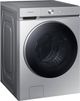 Samsung Bespoke 8900 Series 5.3 Cu. Ft. Silver Steel Front Load Washer-2