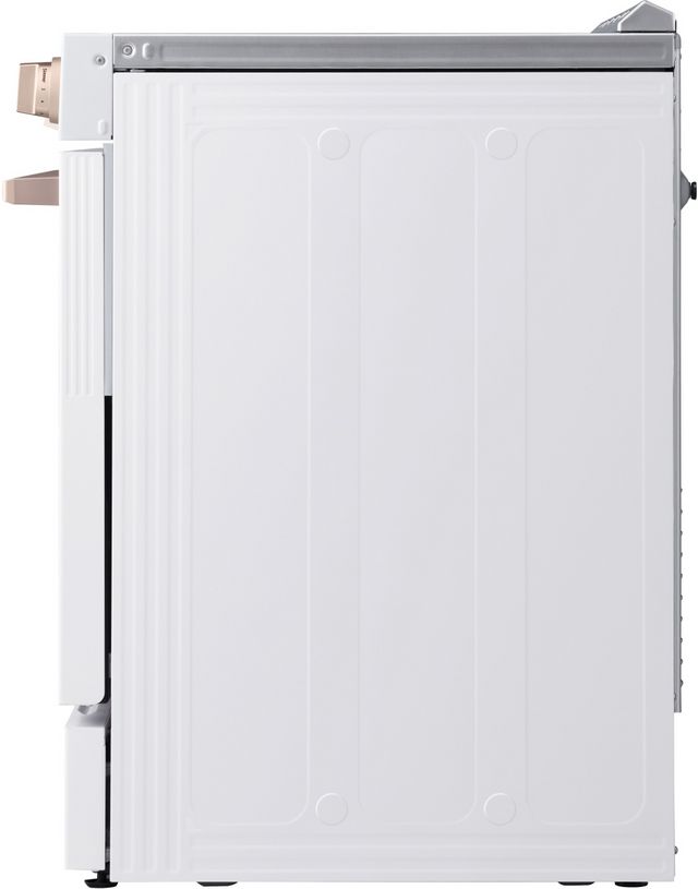 LG Studio 30" Essence White Slide In Induction Range-10