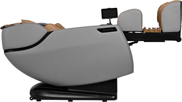 Cozzia® Zen™ 2 Cappuccino/Gray Power Massage Chair-1