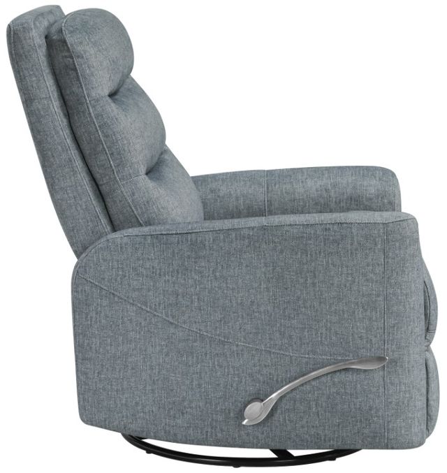 New Classic® Home Furnishings Takami Granite Manual Swivel Recliner-3