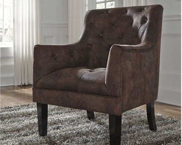 Signature Design by Ashley® Drakelle Mahogany Accent Chair-2