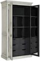 Hooker® Furniture Boheme Bilzen Whitewash Wardrobe-2