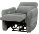 Homelegance® Edition Dove Gray Power Recliner with Power Headrest-4