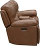 BarcaLounger® Sedrick Spence Caramel Power Reclining Loveseat with Console-3