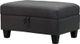 Titus Furniture Charcoal Storage Ottoman-0