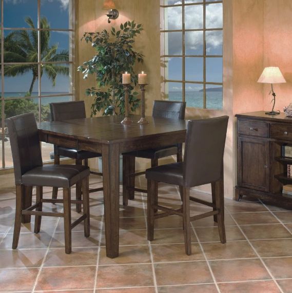 Intercon Kona Brown/Raisin Dining Side Chair-1