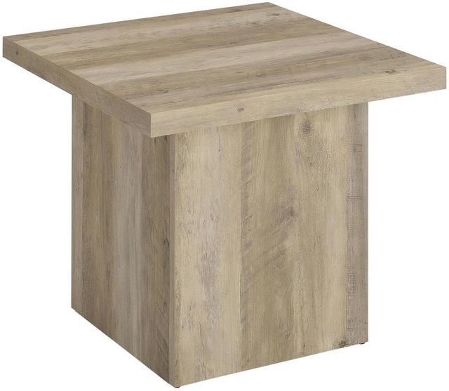 Coaster® Devar Distressed Pine End Table-0