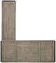 aspenhome® Grayson Cinder Gray L-Shaped Desk-3