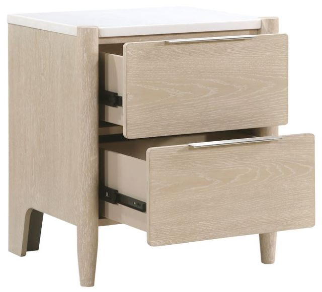 Homelegance® Matteo Light Oak/White Nightstand-3