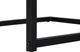 Monarch Specialties Inc. Espresso 25"H Accent Table with Silver Base-2