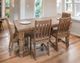 Million Dollar Rustic Brown Farmhouse Dining Table-1