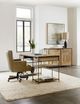 Hooker® Furniture Saint Armand Antique Bronze/Light Natural Writing Desk-1
