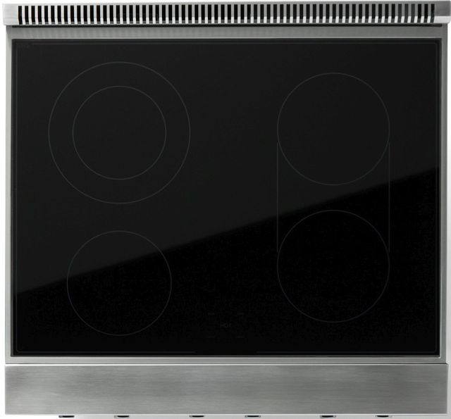 Viking® 5 Series 30" Golden Hour Pro Style Electric Range with Polished Chrome Trim-3
