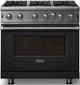 Viking® 5 Series 36" Onyx Pro Style Liquid Propane Gas Range-3