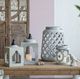 A & B Home Gray 20" Lantern-4