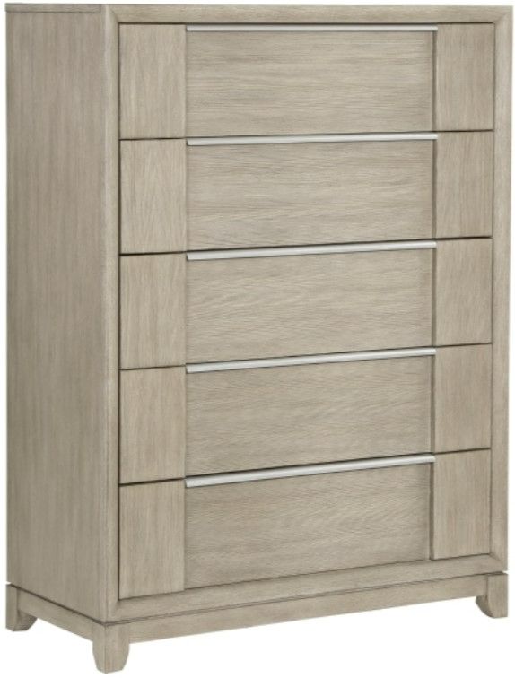 Homelegance® McKewen Light Gray Chest-0