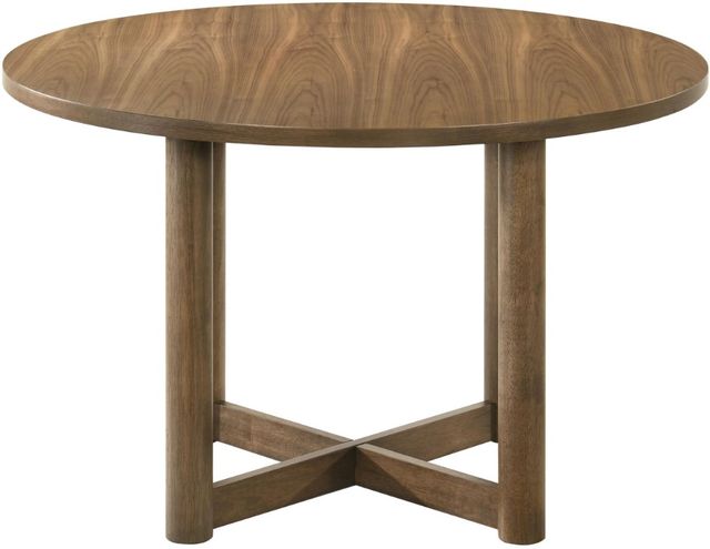 Coaster® Biltmore Walnut Round Dining Table-2