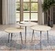 Jofran Inc. Global Archive Reeves 3-Piece Natural Nesting Table Set-1